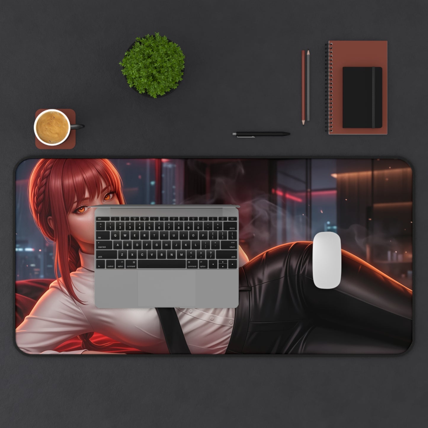 Chainsaw Man Mouse Pad, Makima Desk Mat, Gamer Gift XXL