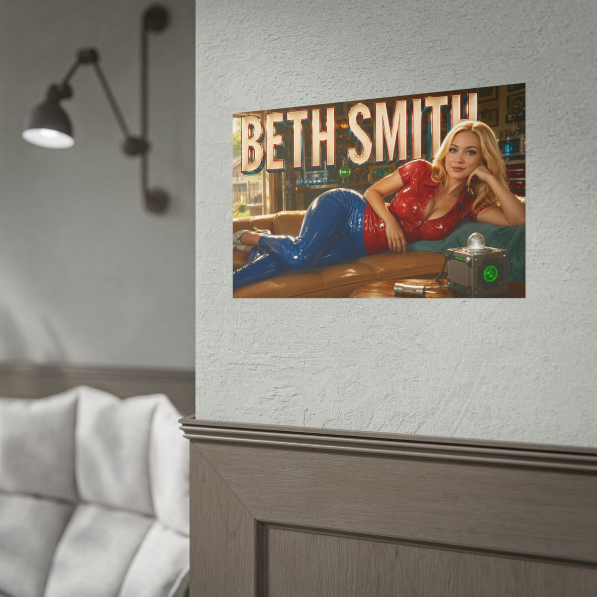 Room Decor Beth Smith Rick and Morty Poster Cartoon Wall Art Collectible Print