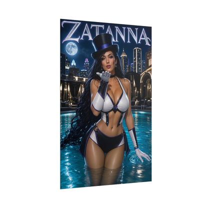 Zatanna Comic Poster Character Wall Art Collector Room Decor Art Print