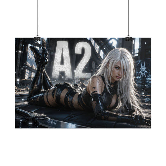 A2 Character Poster NieR Gamer Room Wall Art Collectible Decor Collectible Print