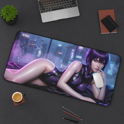 Ghost in the Shell Mouse Pad, Motoko Desk Mat, XXL Pad