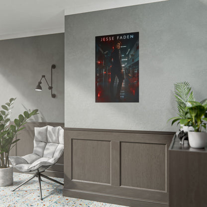 Jesse Faden Control Game Poster Gaming Wall Art Print Decor