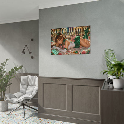 Anime Room Decor Sailor Jupiter Sailor Moon Poster Wall Art Character Print