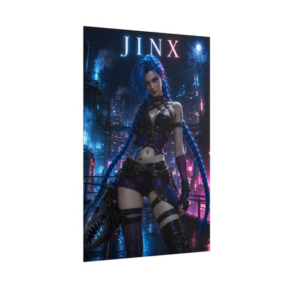 Copy of Arcane Jinx Poster League of Legends Wall Art Print Decor