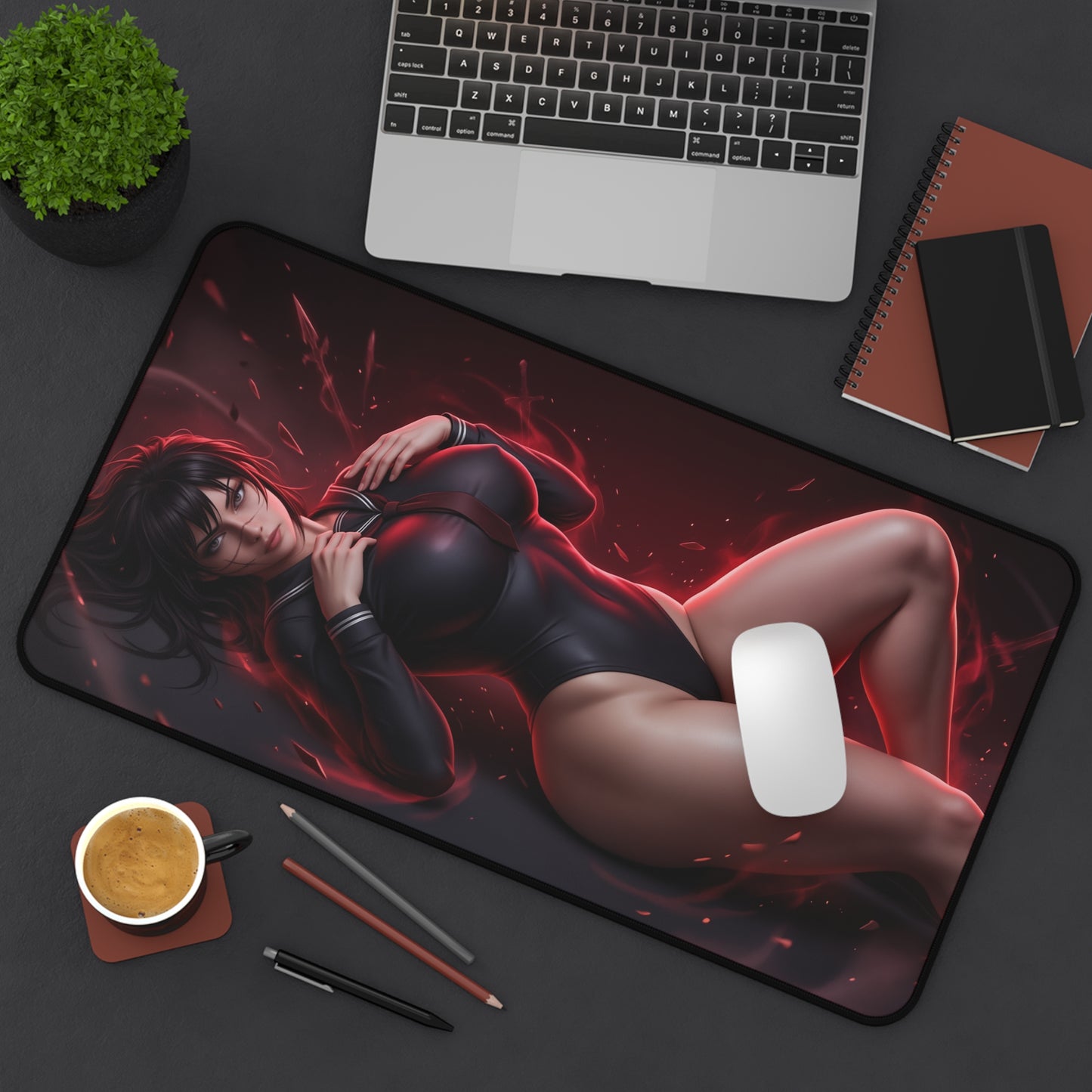 Chainsaw Man Mouse Pad, Yoru Desk Mat, Anime Decor XXL