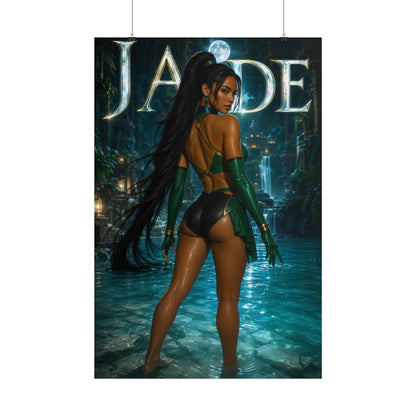 Jade Mortal Kombat Poster PC Gaming Wall Decor Bedroom Art Collector Gift