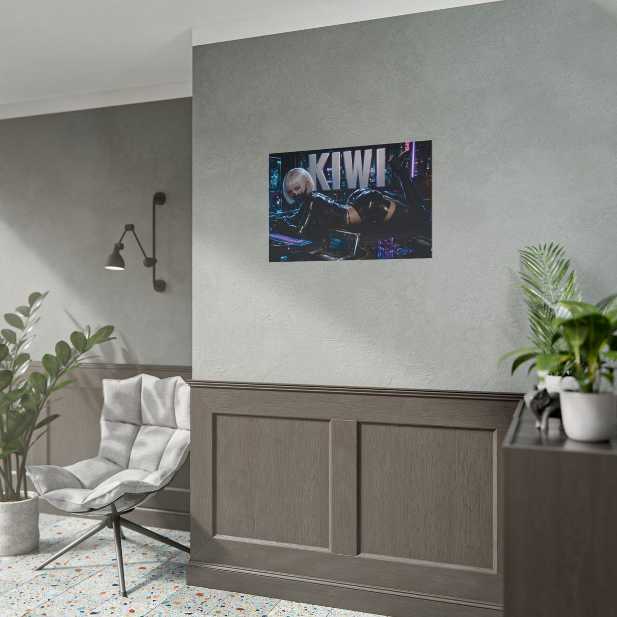 Anime Room Decor Kiwi Cyberpunk Edgerunners Poster Wall Art Character Print