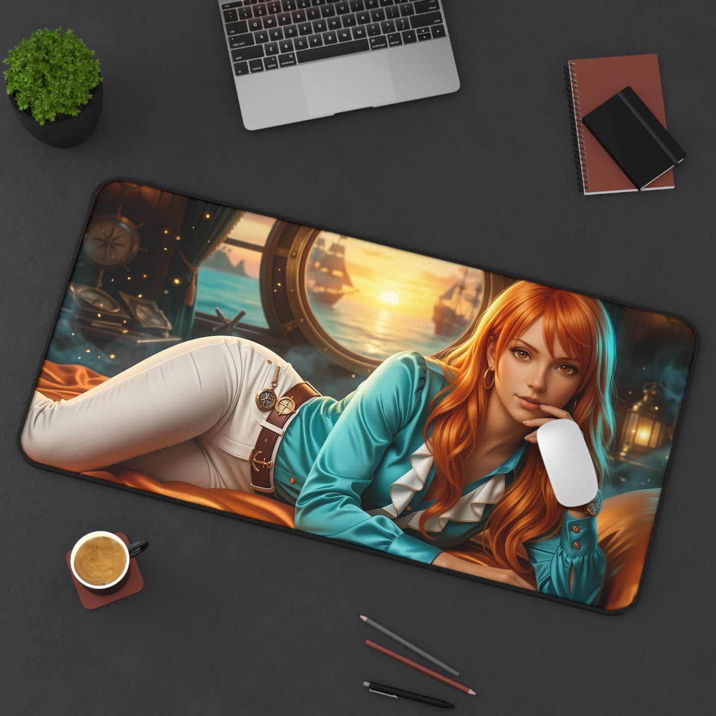 One Piece Mouse Pad, Nami Desk Mat, Gamer Gift XXL