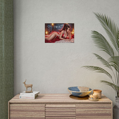 Mai Shiranui Poster, Gaming Wall Art, Anime Print, Pin Up Decor