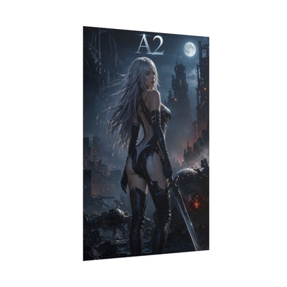 YoRHa A2 NieR Automata Game Poster Collectible Wall Art Print