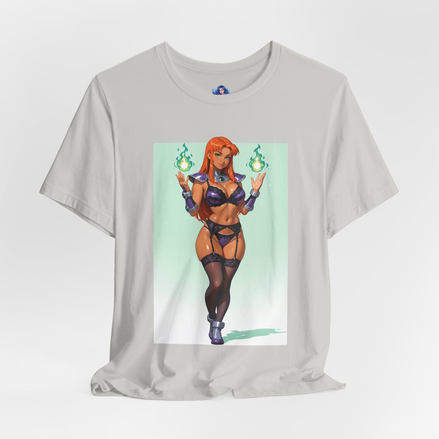 Starfire-T-Shirt | DC-Heldin-Shirt für Gamer &amp; Anime-Fans | Cosmic Waifu-Shirt