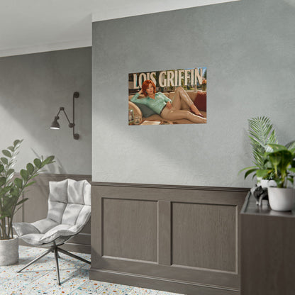 Lois Griffin Family Guy Wall Art Poster Character Decor Collector Gift