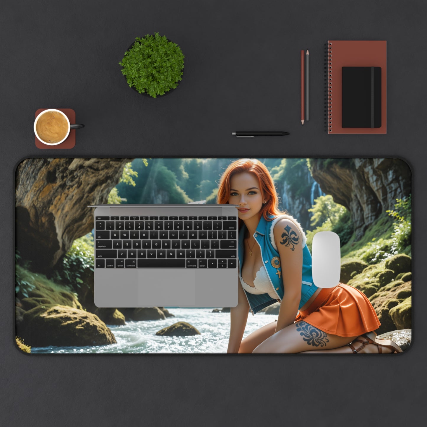 Килимок для столу Nami, килимок для миші з аніме-ігор, великий килимок для столу One Piece Heroin