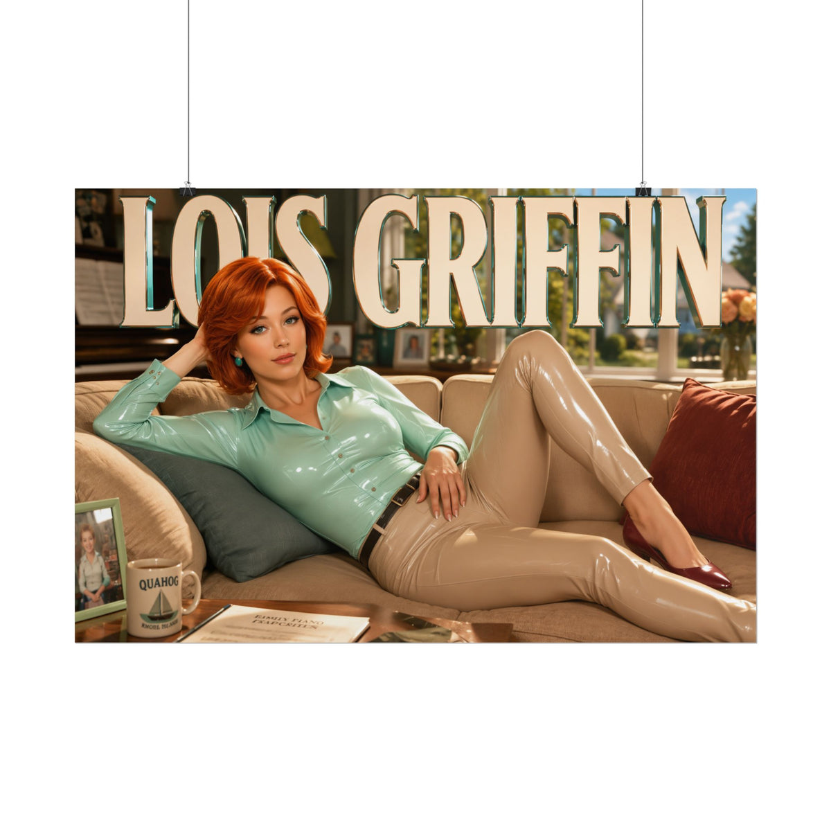Lois Griffin Family Guy Wall Art Poster Character Decor Collector Gift