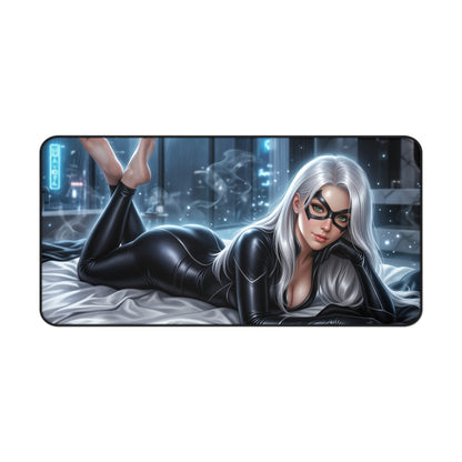 Marvel Mouse Pad, Black Cat Desk Mat, Large Gaming Pad