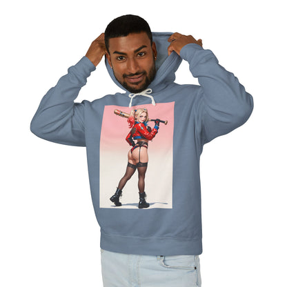 Harley Quinn Hoodie | Gothic Gotham Hoodie für DC-Fans | Waifu Villain Pullover