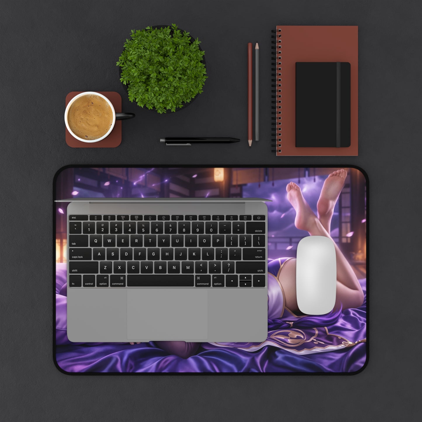 Genshin Impact Mouse Pad, Raiden Shogun Desk Mat, Gamer Gift
