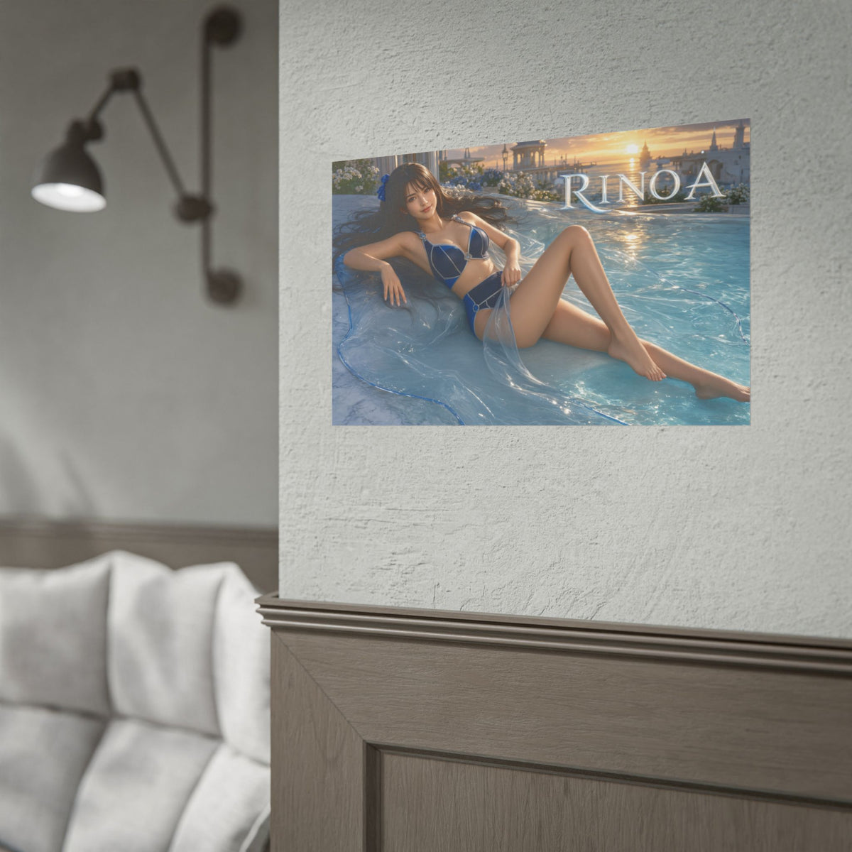 Fantasy Wall Art Rinoa Heartilly Poster Room Decor Collector Gift Art Print