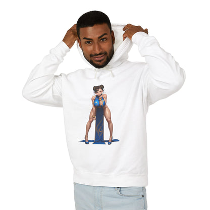 Chun-Li Hoodie | Street Fighter Hoodie | Anime-Kriegerin-Pullover