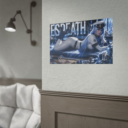 Esdeath Akame ga Kill Poster Anime Wall Art Bedroom Decor Collector Gift