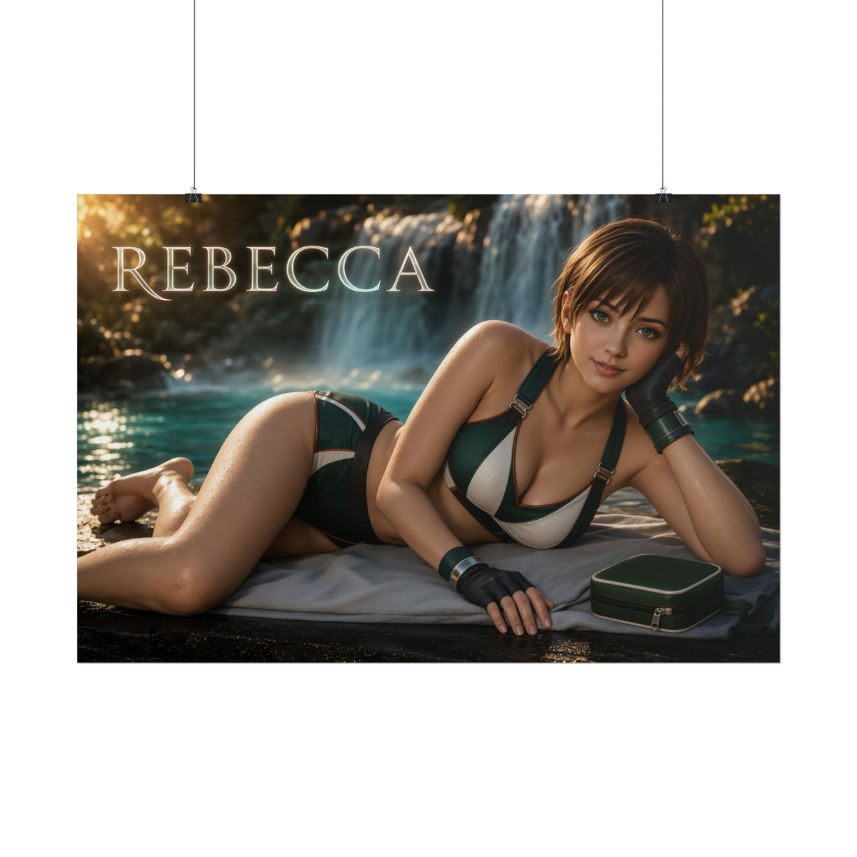 Rebecca Chambers Character Poster Gaming Setup Wall Decor Collector Print