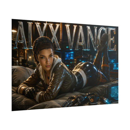 Alyx Vance Half Life Poster Gaming Wall Art Gamer Room Decor Collectible Print
