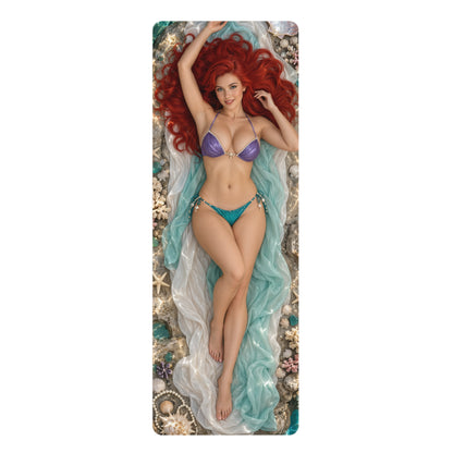Ariel Printed Exercise Mat Non Slip Yoga Fitness Pilates Mat