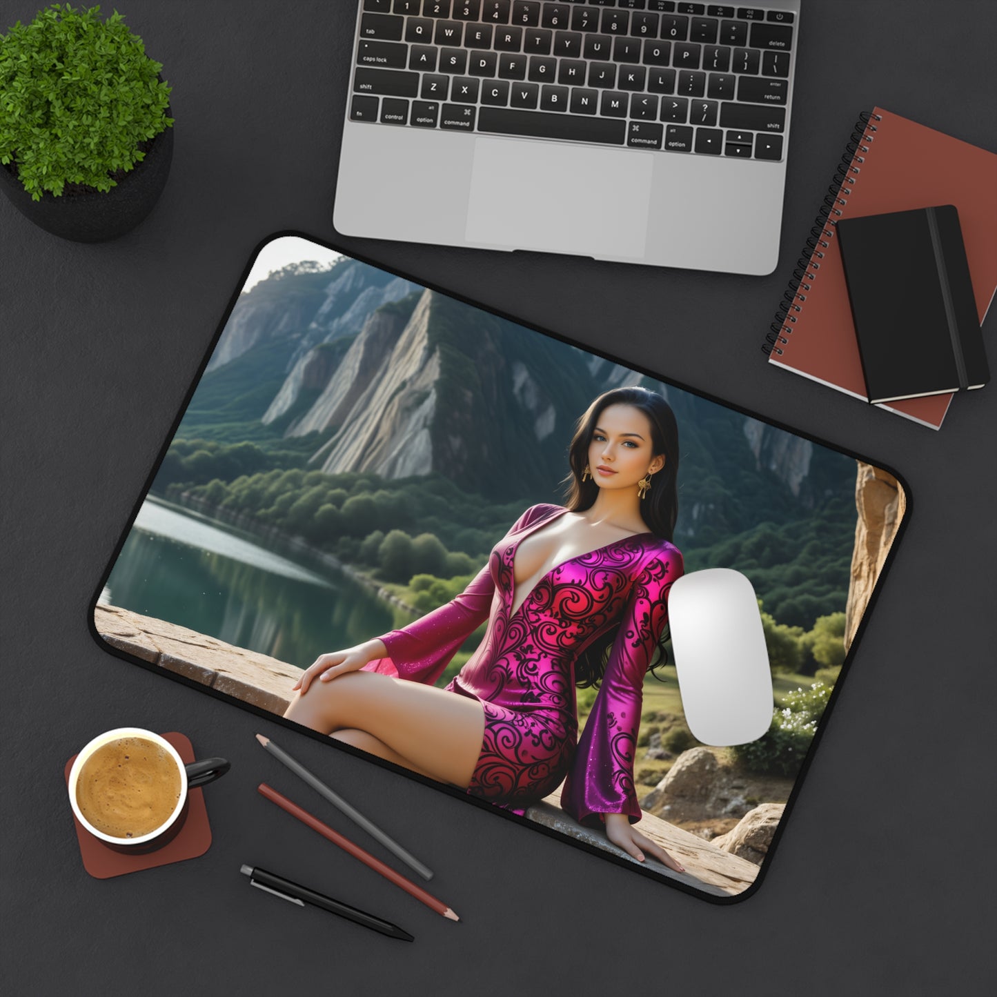 Килимок для миші Boa Hancock Anime, килимок для столу One Piece, великий ігровий килимок для миші