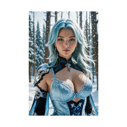 Настінний художній плакат Вайфу | Аніме-принт Еули Лоуренс для декору спальні отаку