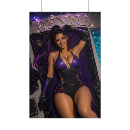 Reyna Valorant Gaming Poster Wall Art Gamer Room Decor Collectible Print