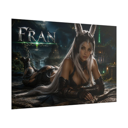 Fran Fantasy Poster Character Wall Art Bedroom Decor Collectible Print