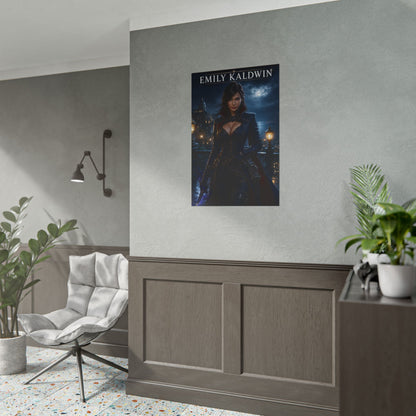 Emily Kaldwin Poster, Dishonored Wall Art, Gaming Print, Fantasy Decor