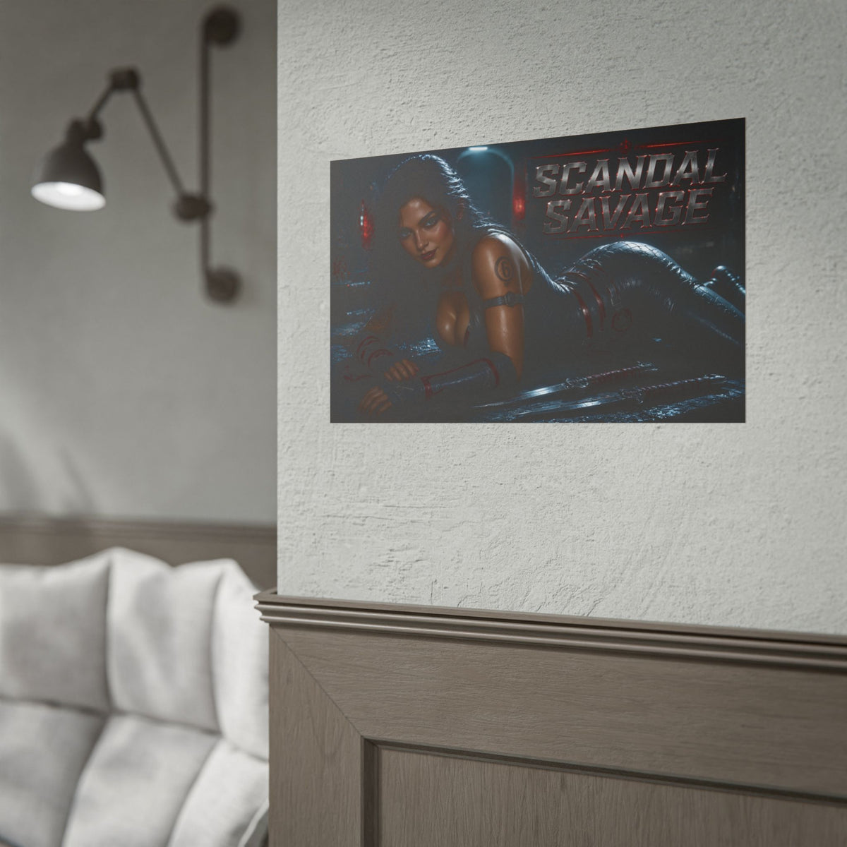 Scandal Savage Comic Poster Character Wall Art Collector Room Decor Art Print