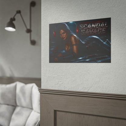 Scandal Savage Comic Poster Character Wall Art Collector Room Decor Art Print