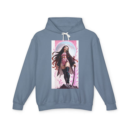 Nezuko Kamado Hoodie | Anime Demon Hoodie | Demon Slayer Warrior Pullover