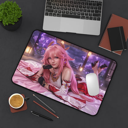 Genshin Impact Mouse Pad, Yae Miko Desk Mat, XXL Pad