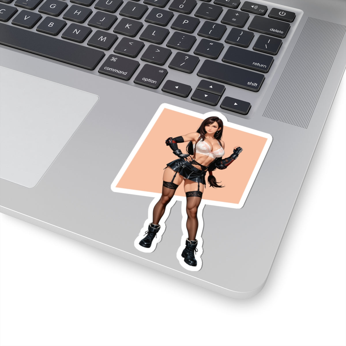 Наклейка Tifa Lockhart – високоякісна глянцева вінілова наклейка для ноутбуків та використання в приміщенні
