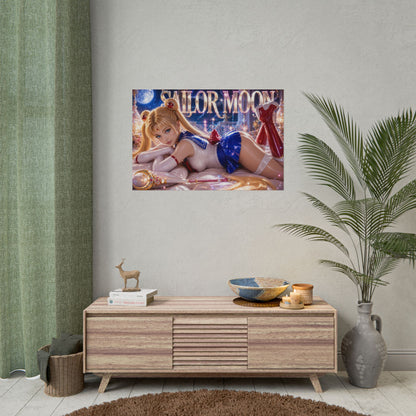 Sailor Moon Character Poster Sailor Moon Anime Wall Decor Collectible Art Print