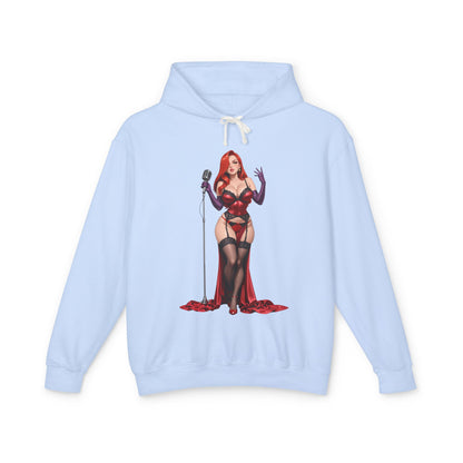 Худі з капюшоном Джессіка Реббіт | Ретро худі в стилі пін-ап | Мультяшний пуловер-бомба