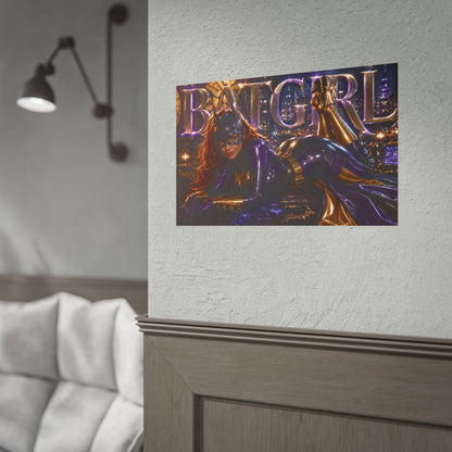 Batgirl Batman Poster Comic Wall Art Hero Room Decor Collectible Print