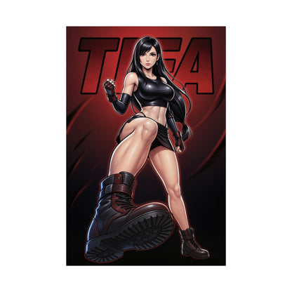 Tanya Mortal Kombat Poster, Mortal Kombat Wall Art Print, Warrior Princess Decor, Fighting Game Wall Art, Gamer Gift