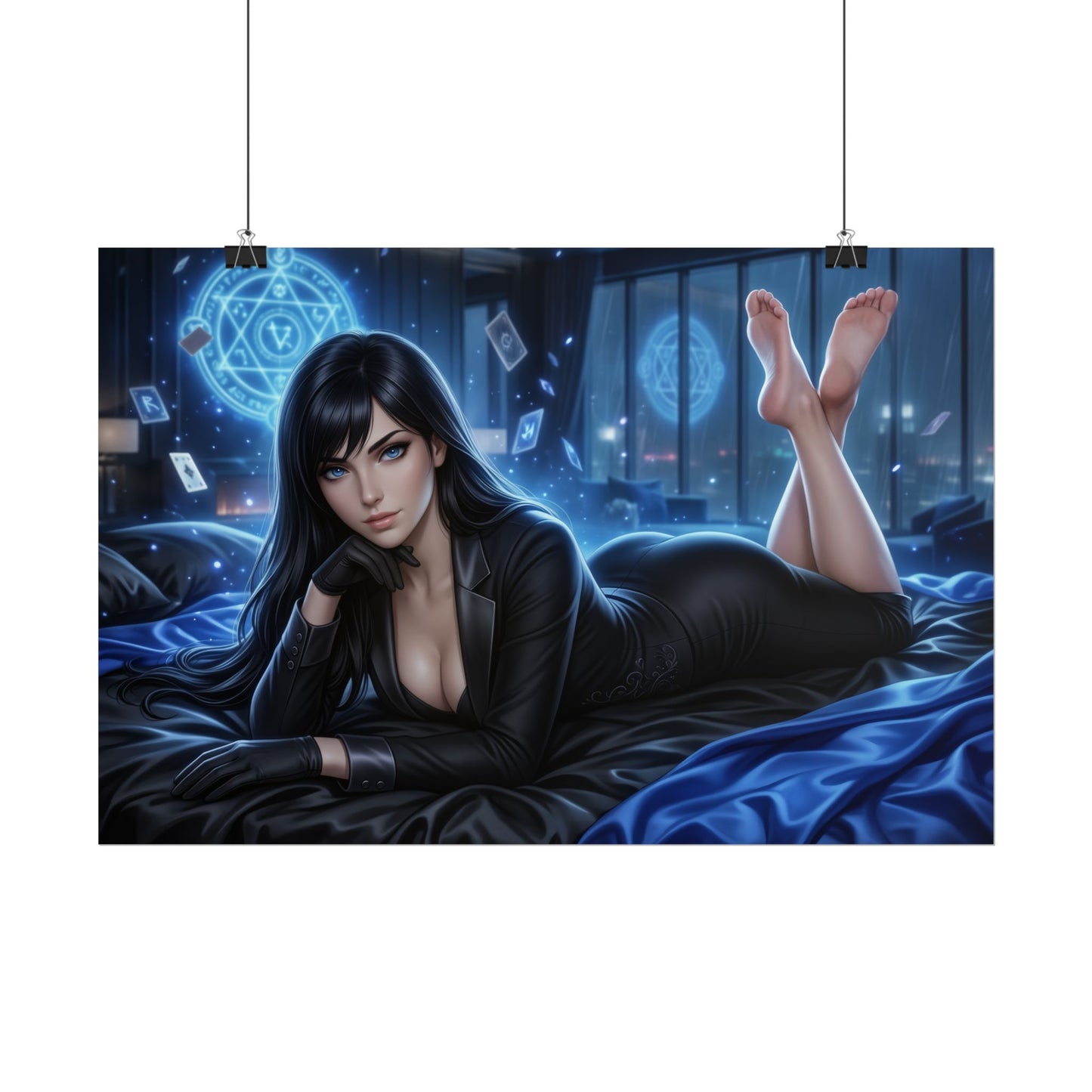 Zatanna Poster, DC Comics Wall Art, Fantasy Print, Room Decor