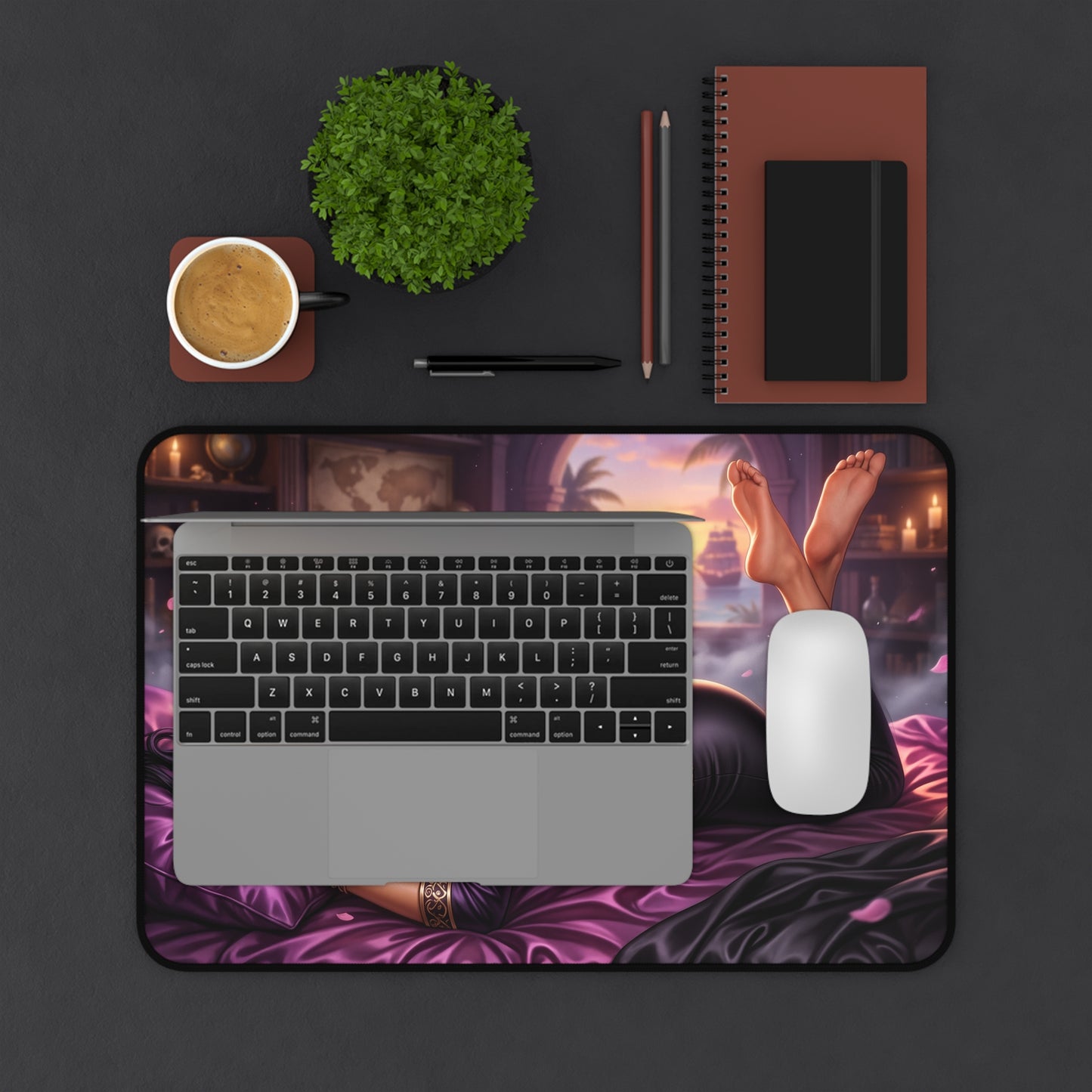One Piece Mouse Pad, Nico Robin Desk Mat, Anime Decor