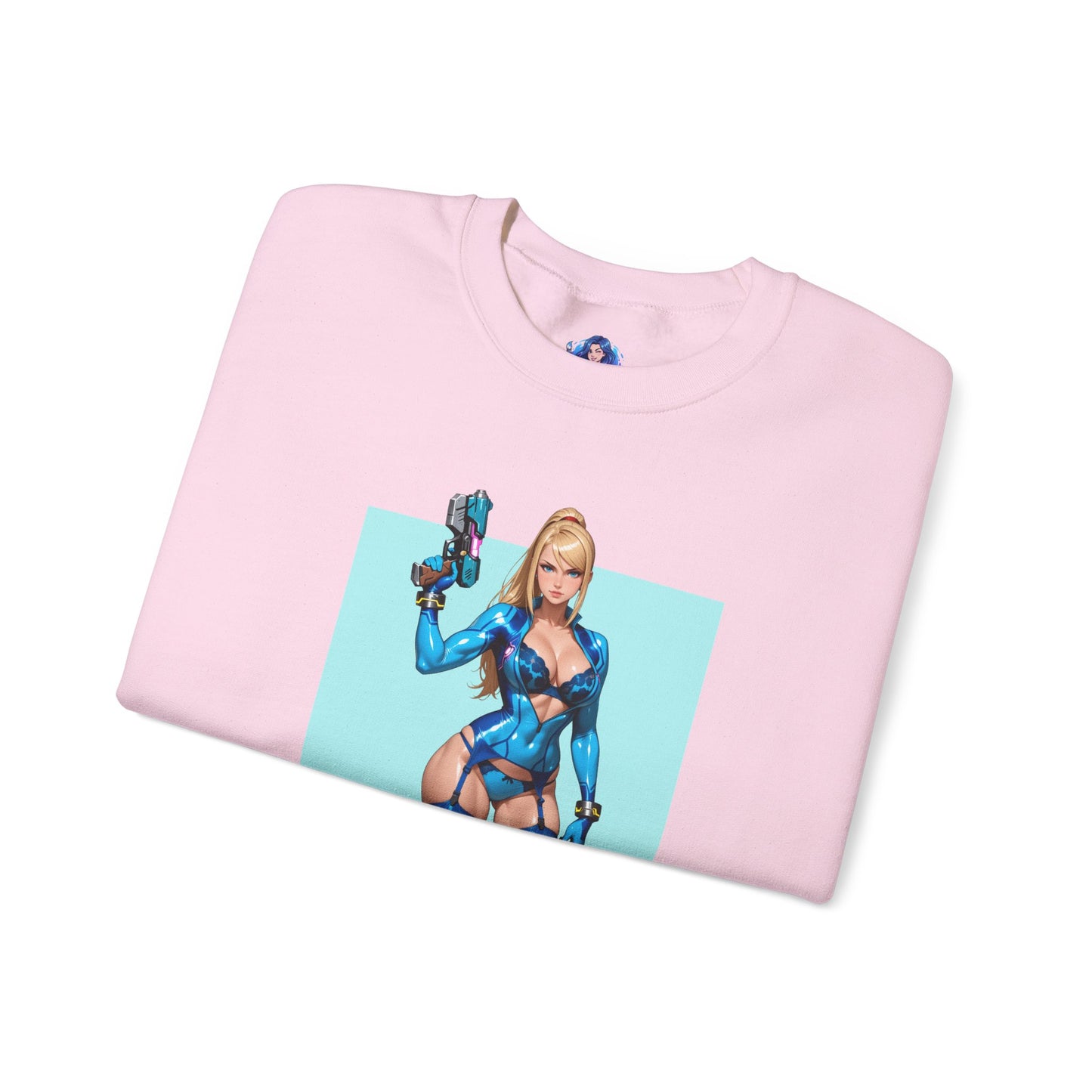 Толстовка Samus Aran, світшот з круглим вирізом Interstellar Warrior, вуличний одяг у ретро-стилі у стилі науково-фантастичних ігор