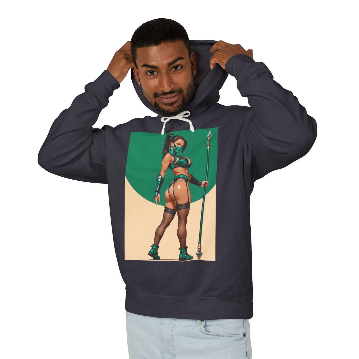 Толстовка з нефритом | Толстовка з капюшоном Mortal Kombat | Пуловер з ніндзя-вбивцею