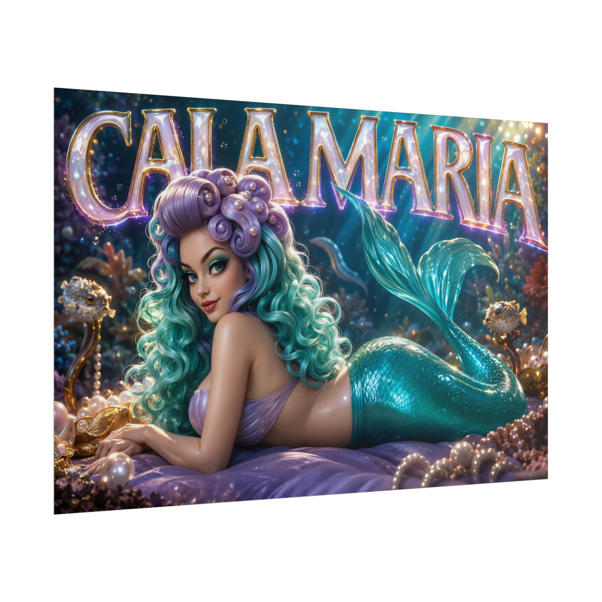 Gaming Wall Art Cala Maria Cuphead Poster Game Room Decor Gamer Gift Print