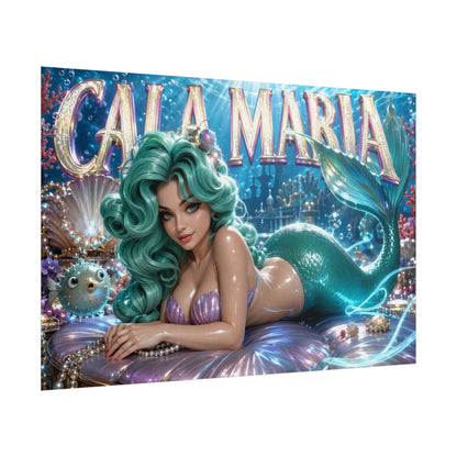 Game Room Decor Cala Maria Cuphead Poster Gaming Wall Art Character Print
