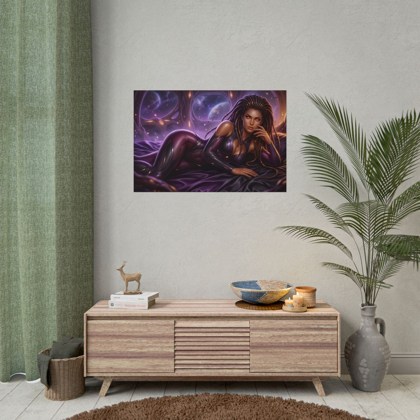 Sarah Kerrigan Poster, StarCraft Wandkunst, Sci-Fi Druck Dekor