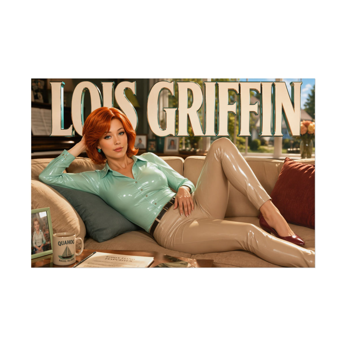 Lois Griffin Family Guy Wall Art Poster Character Decor Collector Gift