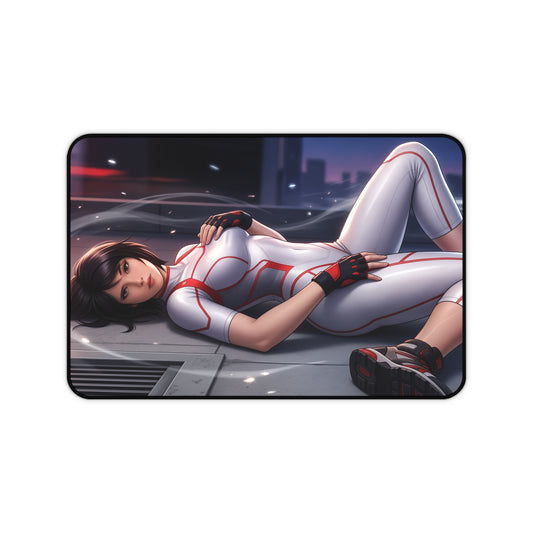 Mirror's Edge Mouse Pad, Faith Desk Mat, Gamer Gift XXL